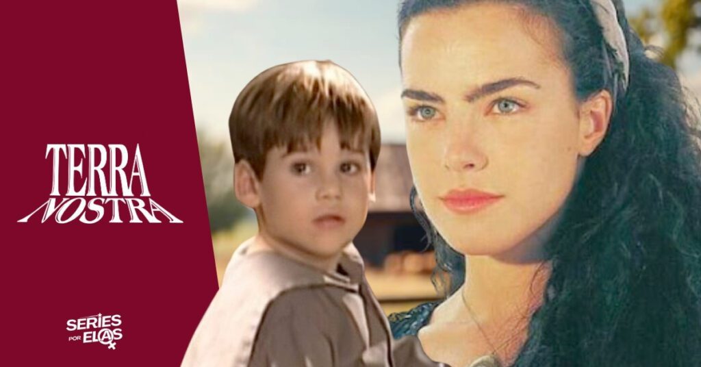 Giuliana encontra o filho