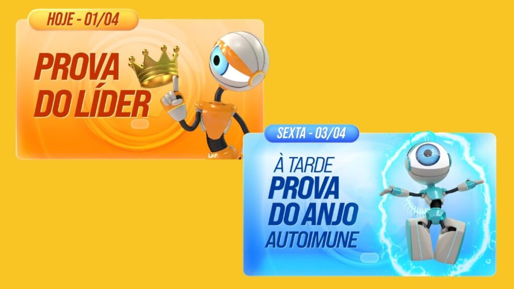 Dinâmica da Semana BBB 26 Hoje, 01/04 3 dinamica-0104