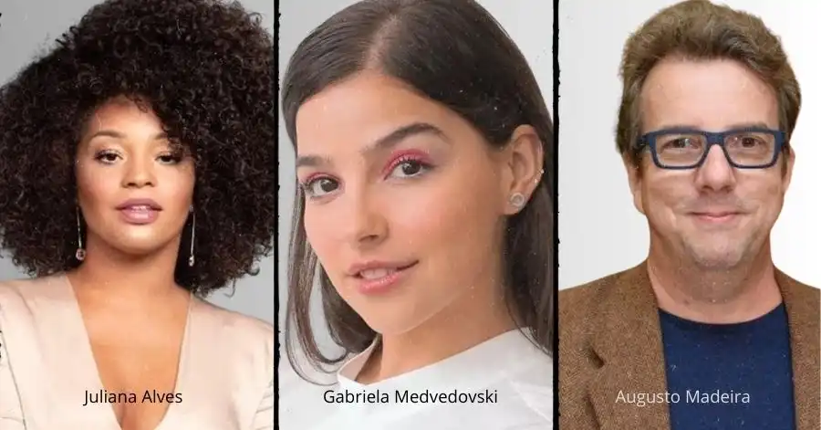 Três Graças: Elenco Completo e Tudo Sobre a Nova Novela da Globo 18 Juliana Alves gabriela medvedovski augusto madeira