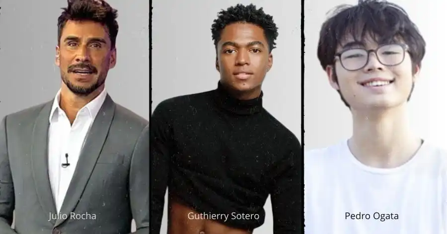 Três Graças: Elenco Completo e Tudo Sobre a Nova Novela da Globo 19 julio rocha Guthierry Sotero pedro ogata