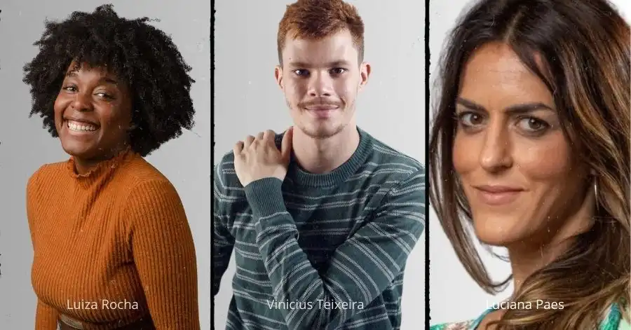 Três Graças: Elenco Completo e Tudo Sobre a Nova Novela da Globo 20 luiza rocha vinicius teixeira Luciana Paes