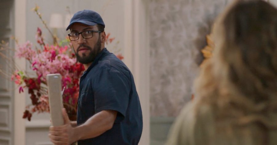 Olavo roubando quadro Heleninha