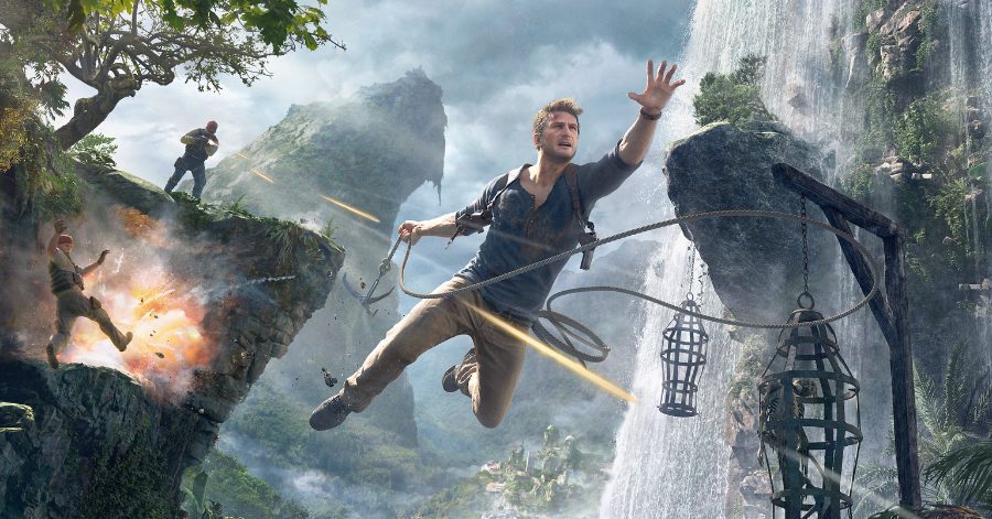Em qual jogo "Uncharted: Fora do mapa" é inspirado e quais as diferenças entre filme e game? 2 Uncharted 4: A Thief’s End