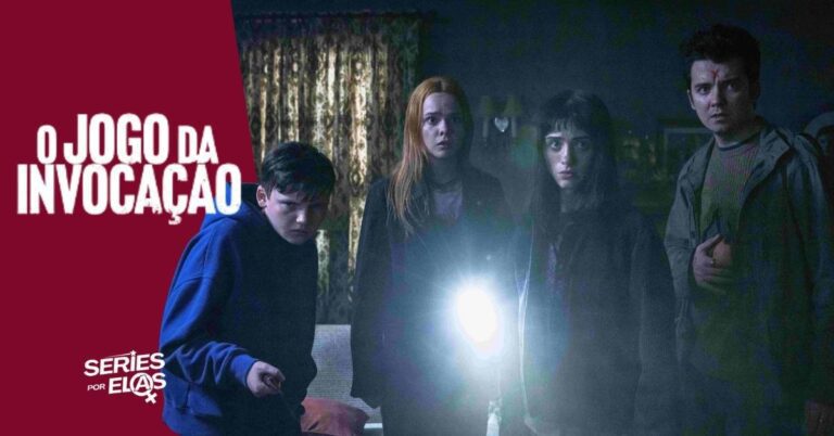 O Jogo Da Invocação, Final Explicado: Quem Sobrevive? 3 Grupo com lanterna em ambiente escuro.