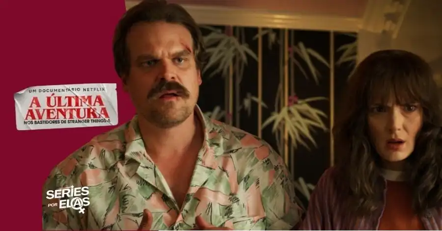 Por que David Harbour e Winona Ryder não aparecem em A Última Aventura: Nos Bastidores de Stranger Things? 2 A Ultima Aventura Nos Bastidores de Stranger Things
