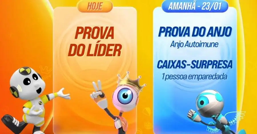 Dinâmica da semana do BBB 26: como funcionam a Prova do Líder, o Anjo e o Paredão Triplo? 3 dinamica