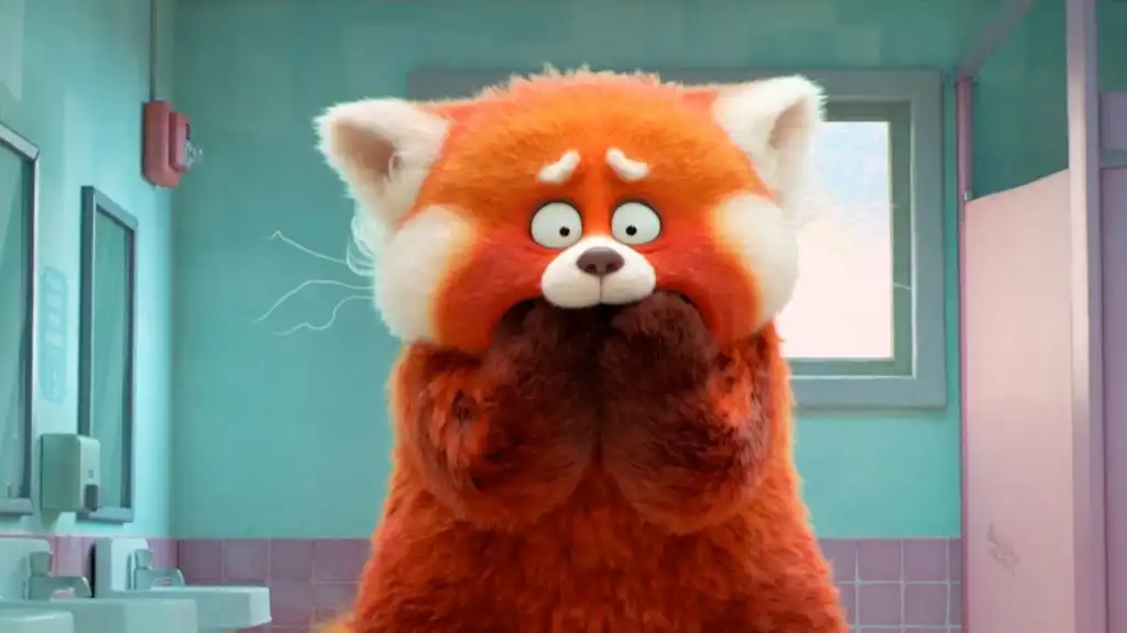 O que o panda vermelho representa no filme "Red: Crescer é uma Fera"? 3 red panda vermelho