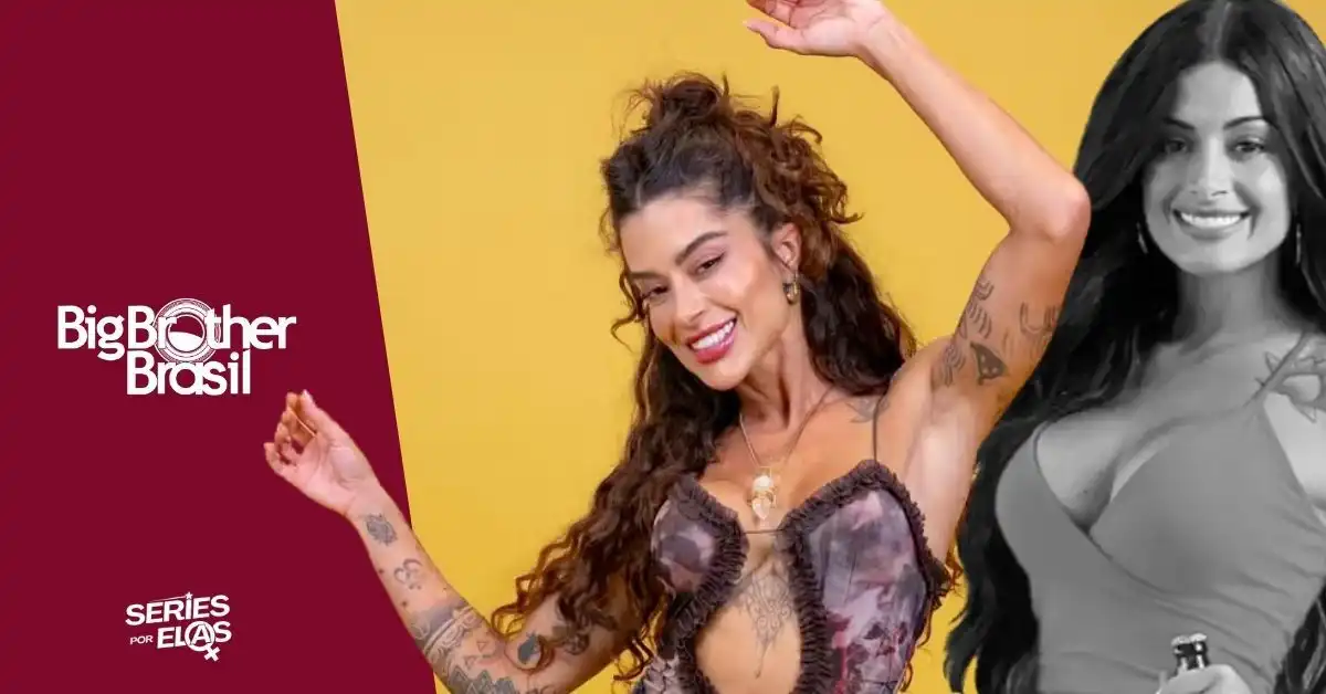 Aline do BBB 26: Veja o Antes e Depois da Atriz de :Os Farofeiros" 2 antes e depois de Aline campos BBB 26