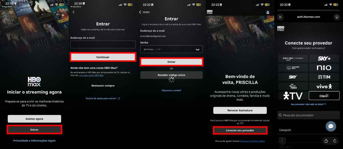 hbo max pela operadora