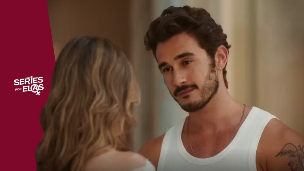 Casal se olhando com intensidade.