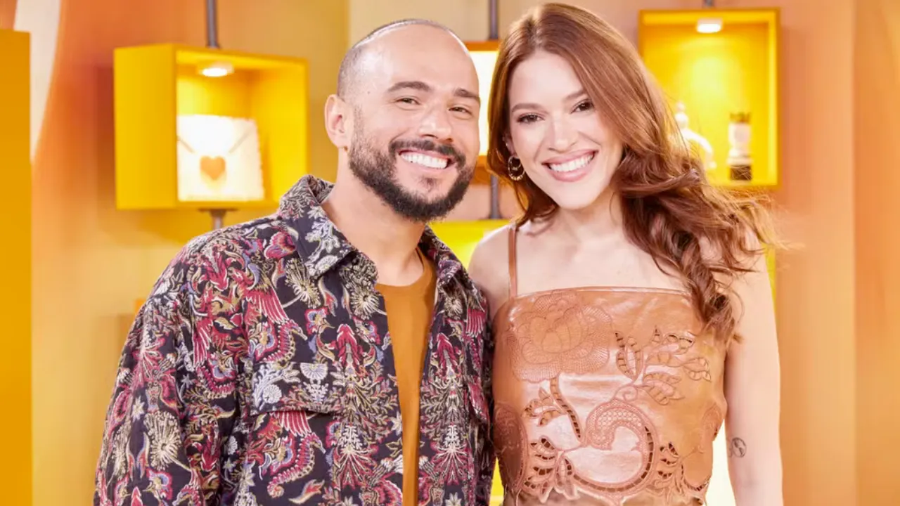 Ed Gama e Ana Clara no Multishow