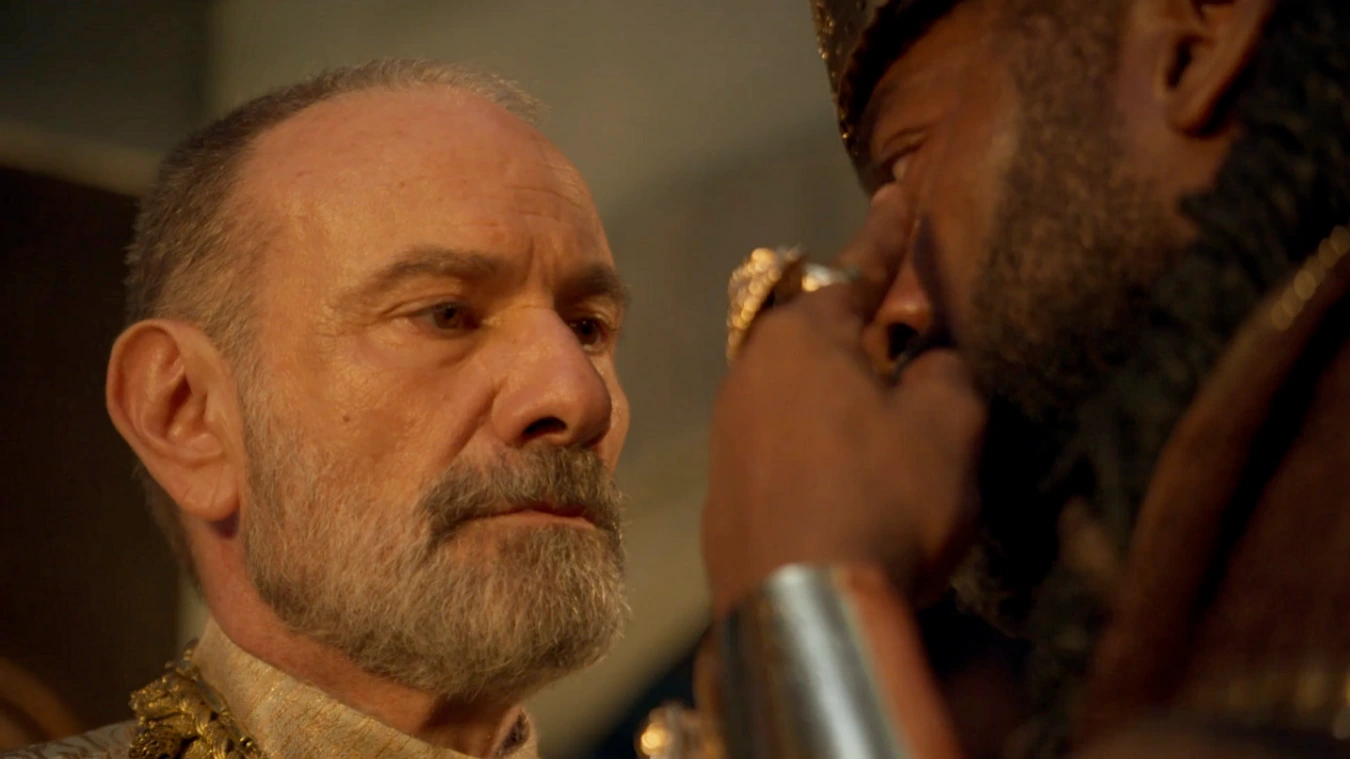 Encontro tenso entre Soliman e Jendal