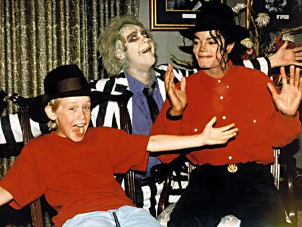 Michael Jackson e Macaulay Culkin