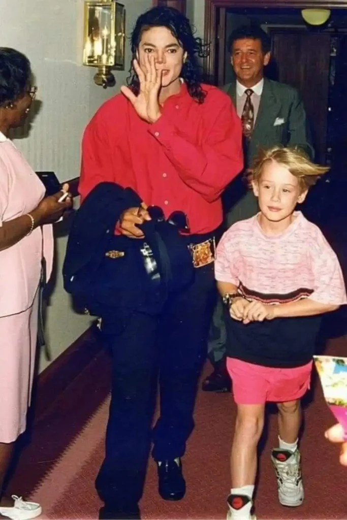 Michael Jackson e Macaulay Culkin