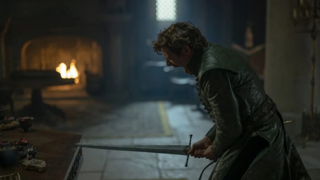 House of the Dragon S03E04, Final Explicado: O dragão de Aegon morre? 3 James-Norton-como-Ormund-Hightower